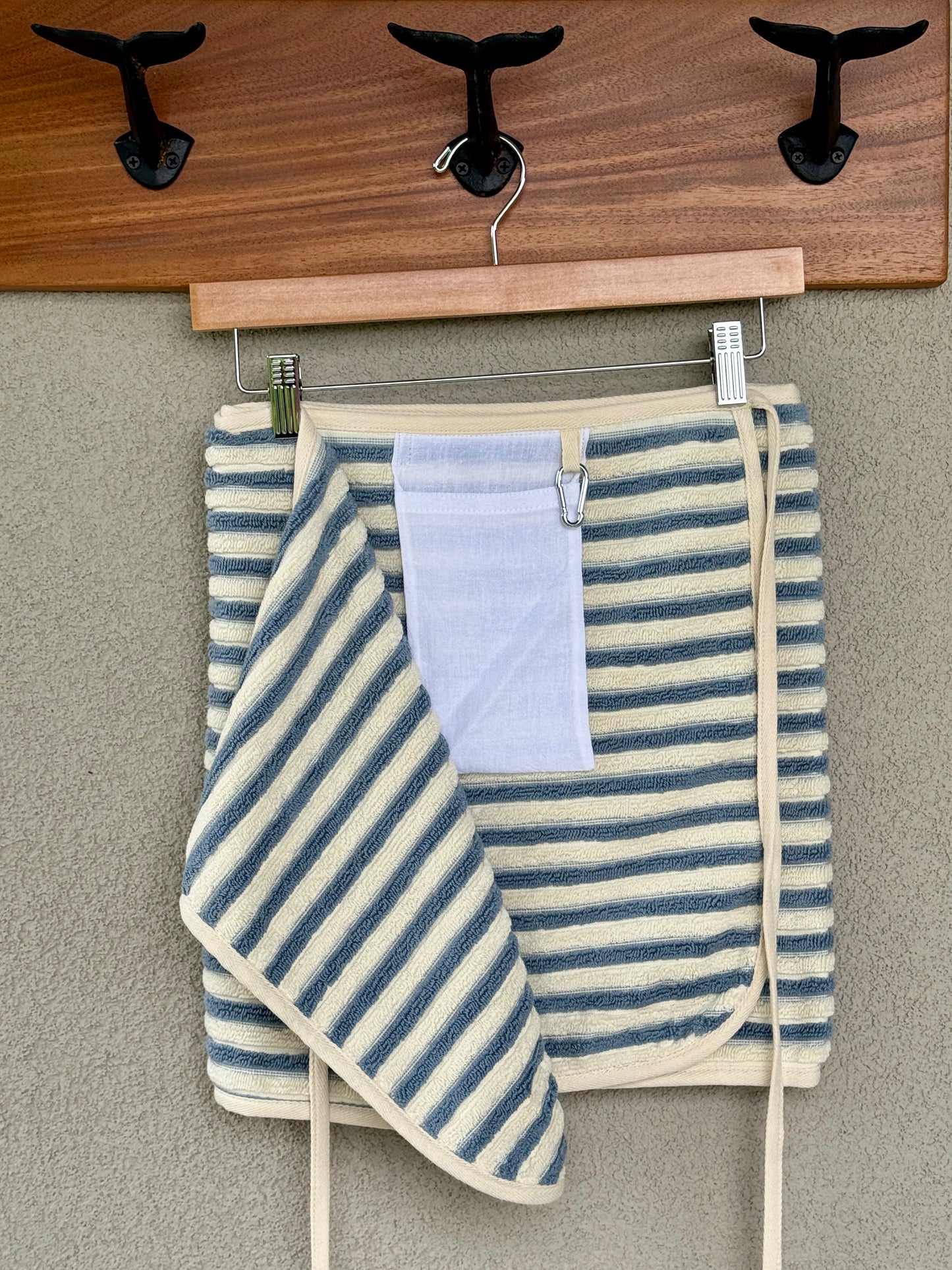 036 Blue & Cream Stripes (M)