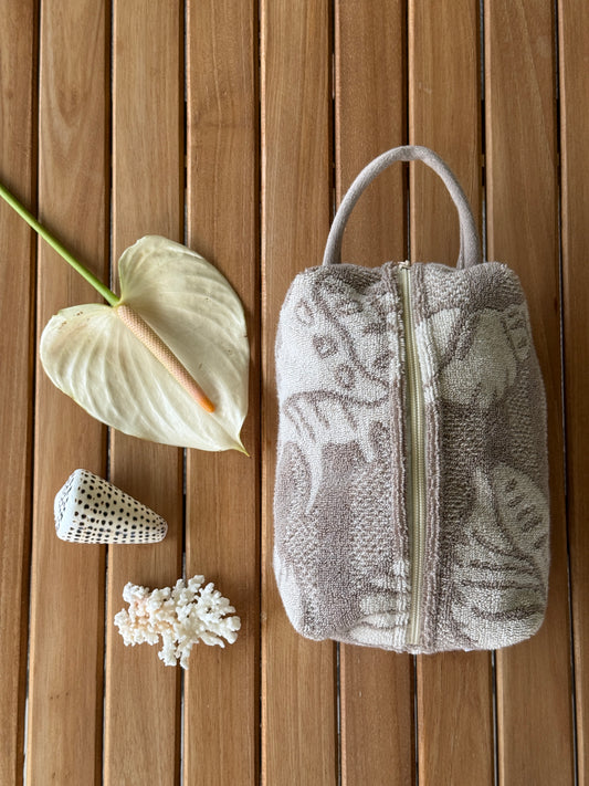 TB003 Beige Shells and Starfish Towel Bag