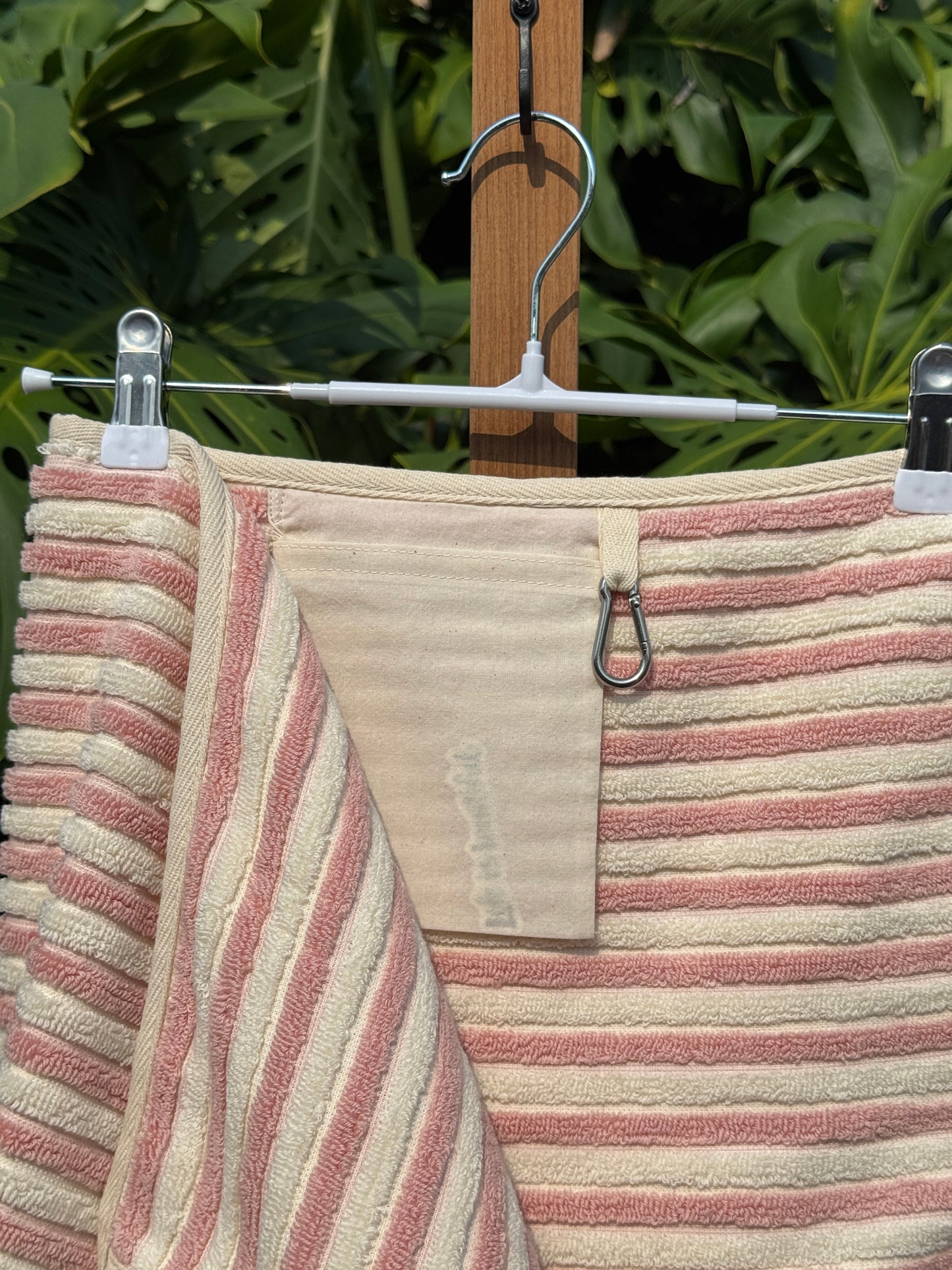 111 Pink and Cream Stripes (Small)
