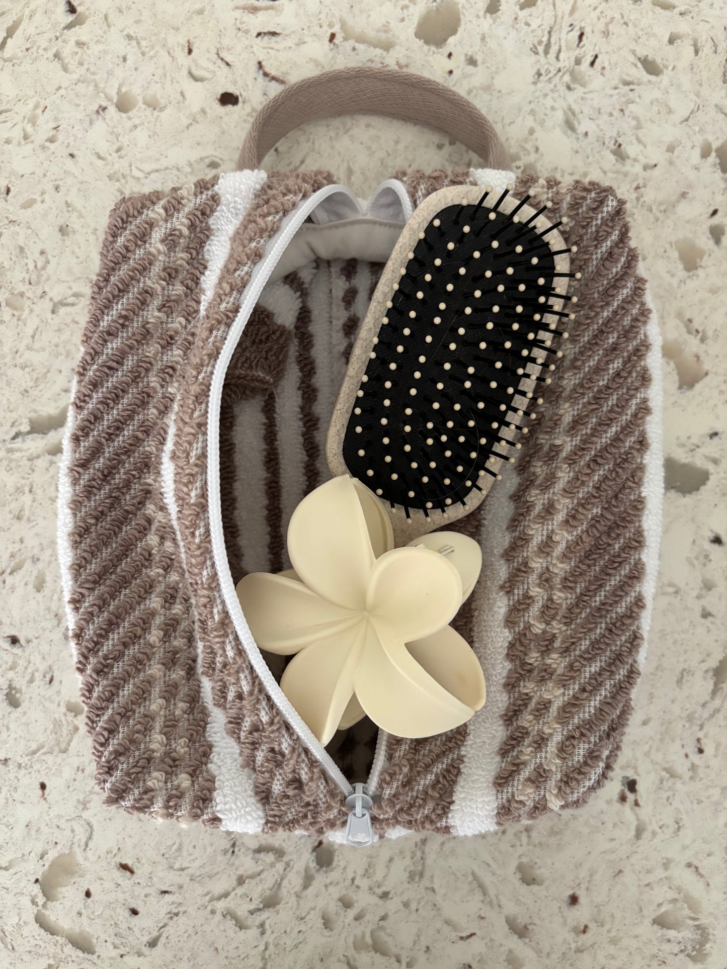 TB001 Shades of Brown Towel Bag