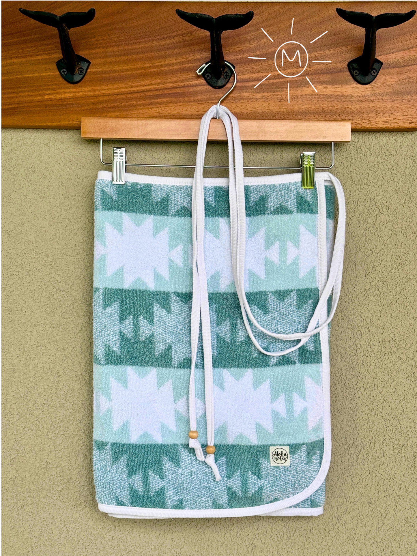 032 Green Southwestern Print (M)