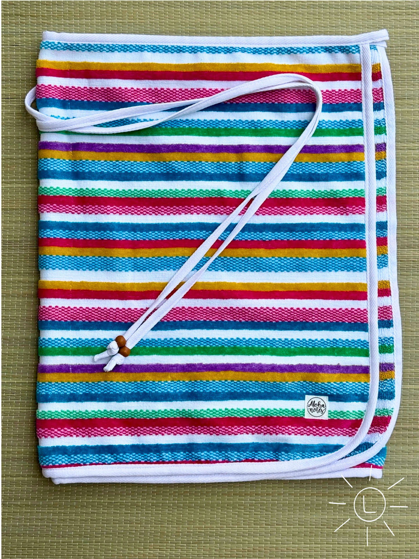 016 Multicolored Striped (L)