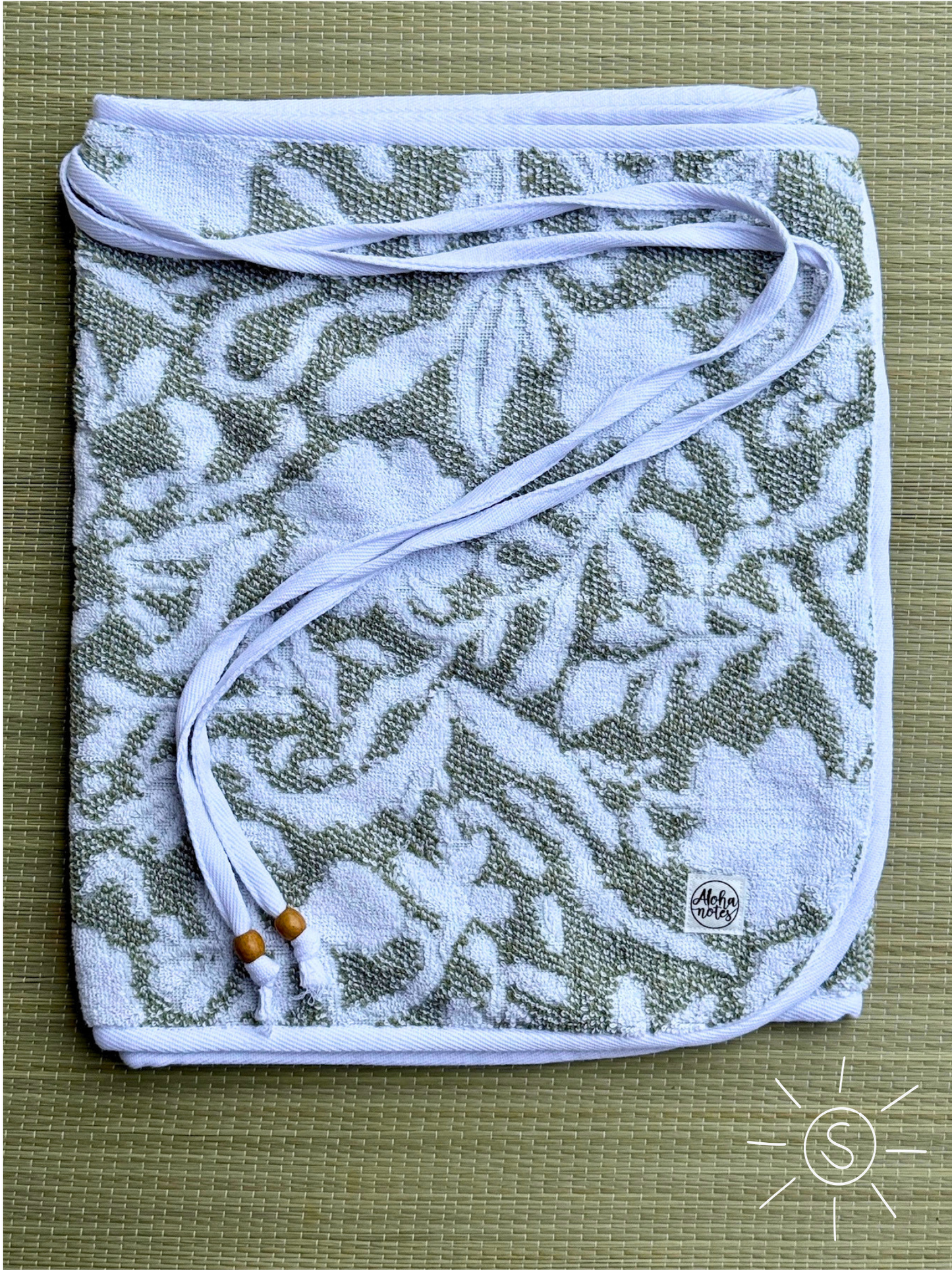 009 Sage & White Floral (S)