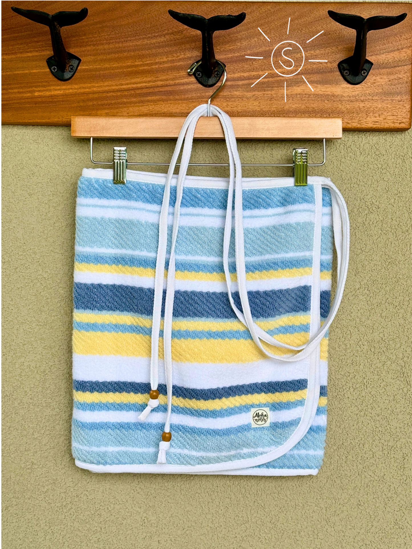 029 Blue & Yellow Stripes (S)
