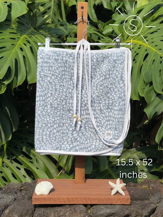 110 Blue And White Swirl (Small)
